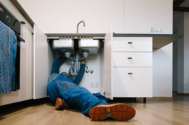Professional Leak Detection technician working in New Rumley, OH